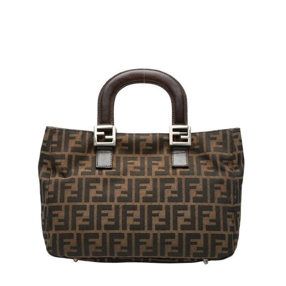 Fendi Zucca Handbag Brown